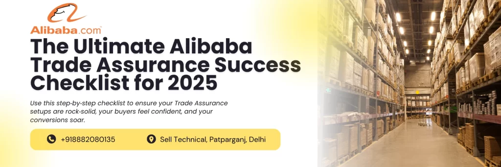Alibaba Trade Assurance checklist for 2025