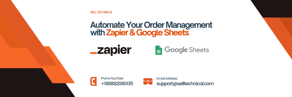 Order Management with Zapier & Google Sheets