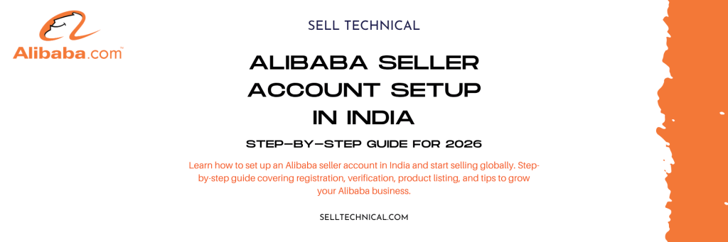Alibaba Seller Account Setup in India