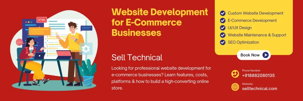 Website Development for E-Commerce Businesses