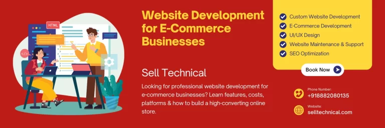 Website Development for E-Commerce Businesses