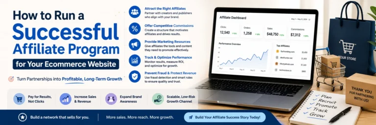 How to Run a Successful Affiliate Program for Your Ecommerce Website