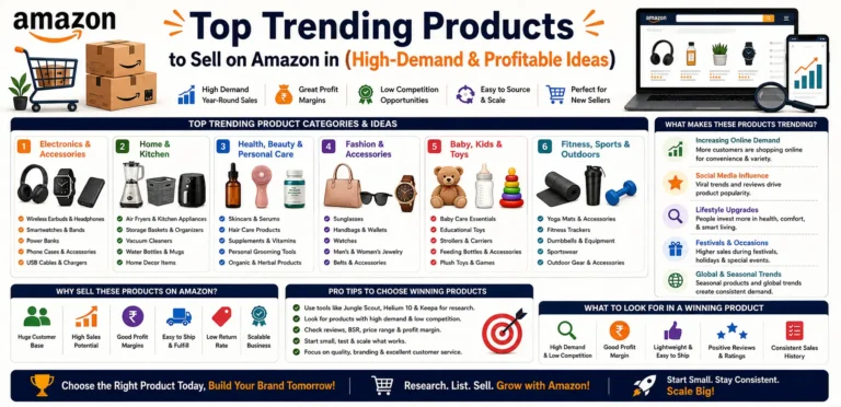 Top Trending Products to Sell on Amazon