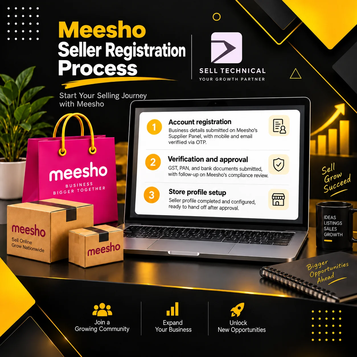 Meesho Seller Registration Service